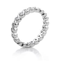 Ring Chimento Woman in White Gold Diamante 0.27 Ct 1AJD0102G5130